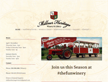 Tablet Screenshot of millnerheritage.com